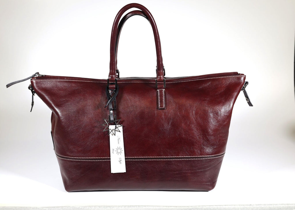 Leather Shopper Bag
